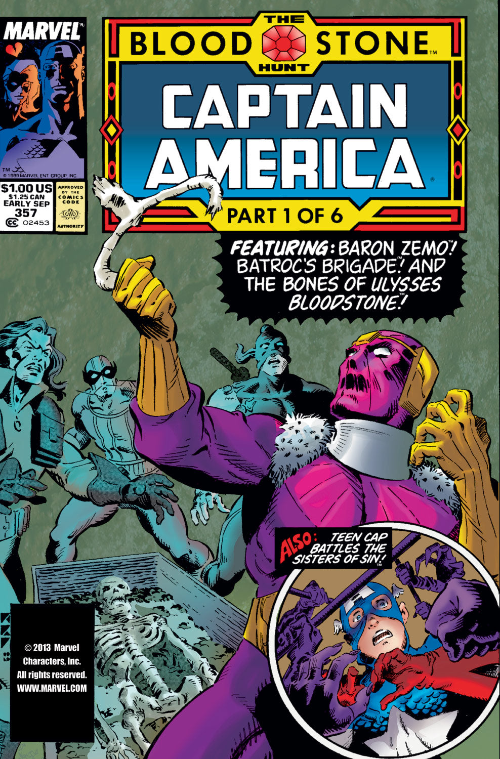 Captain America [1968] #357