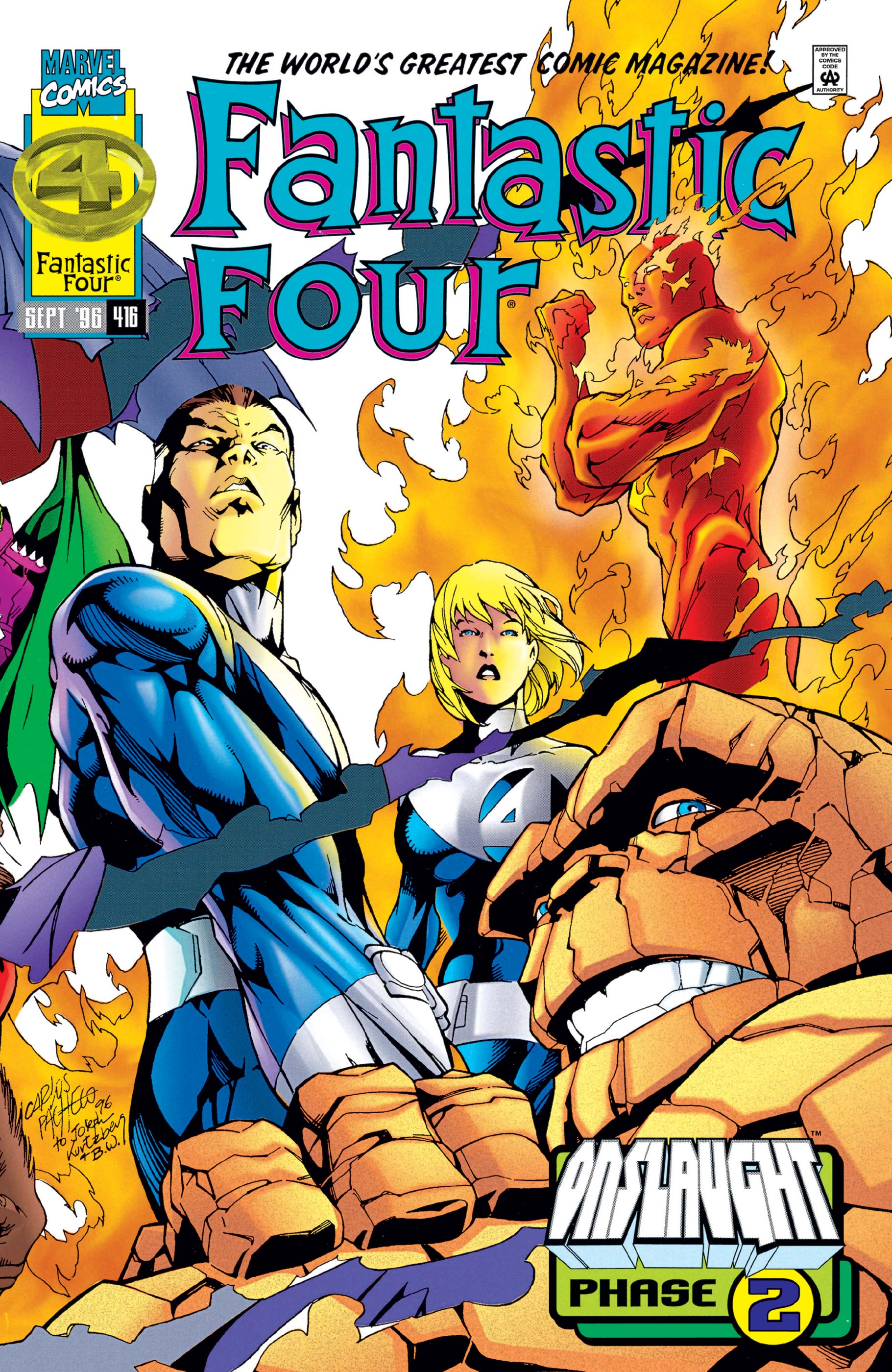 Fantastic Four  [1961] #416 [MAK]
