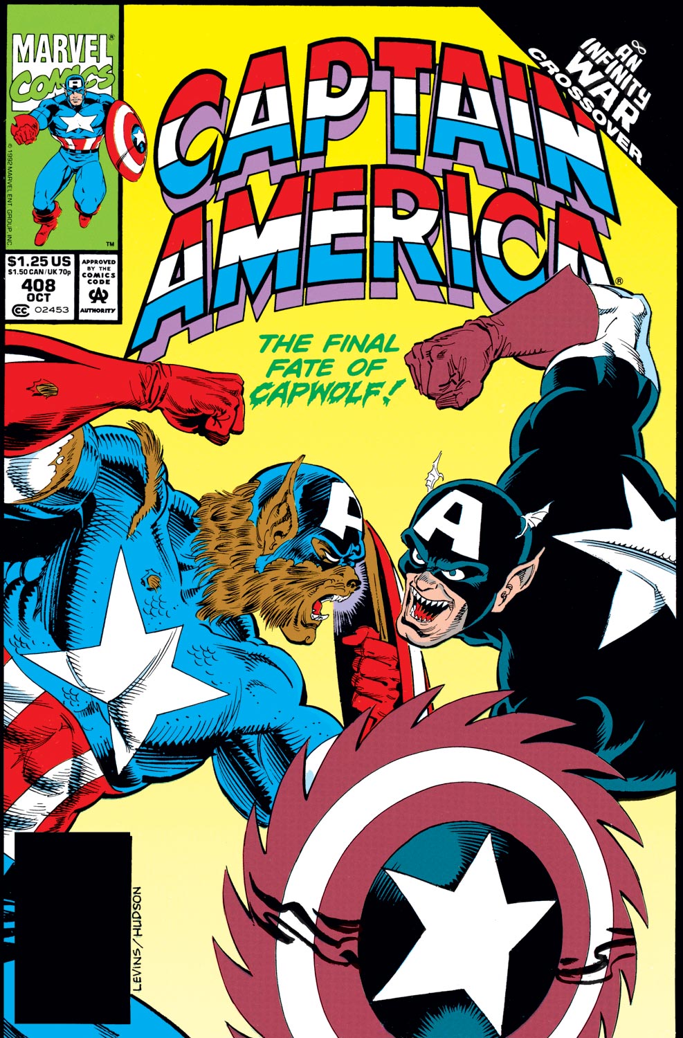 Captain America [1968] #408