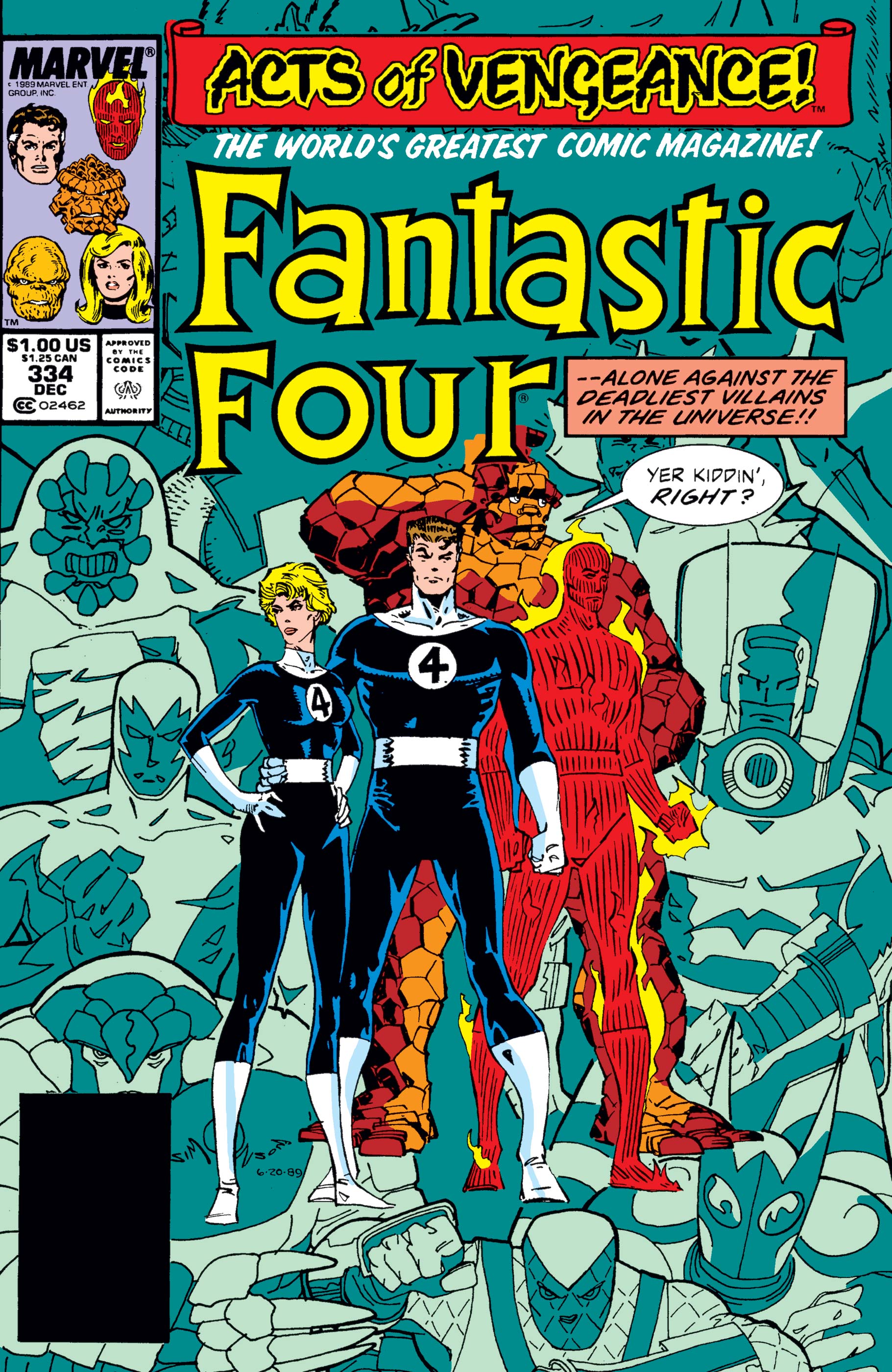 Fantastic Four  [1961] #334