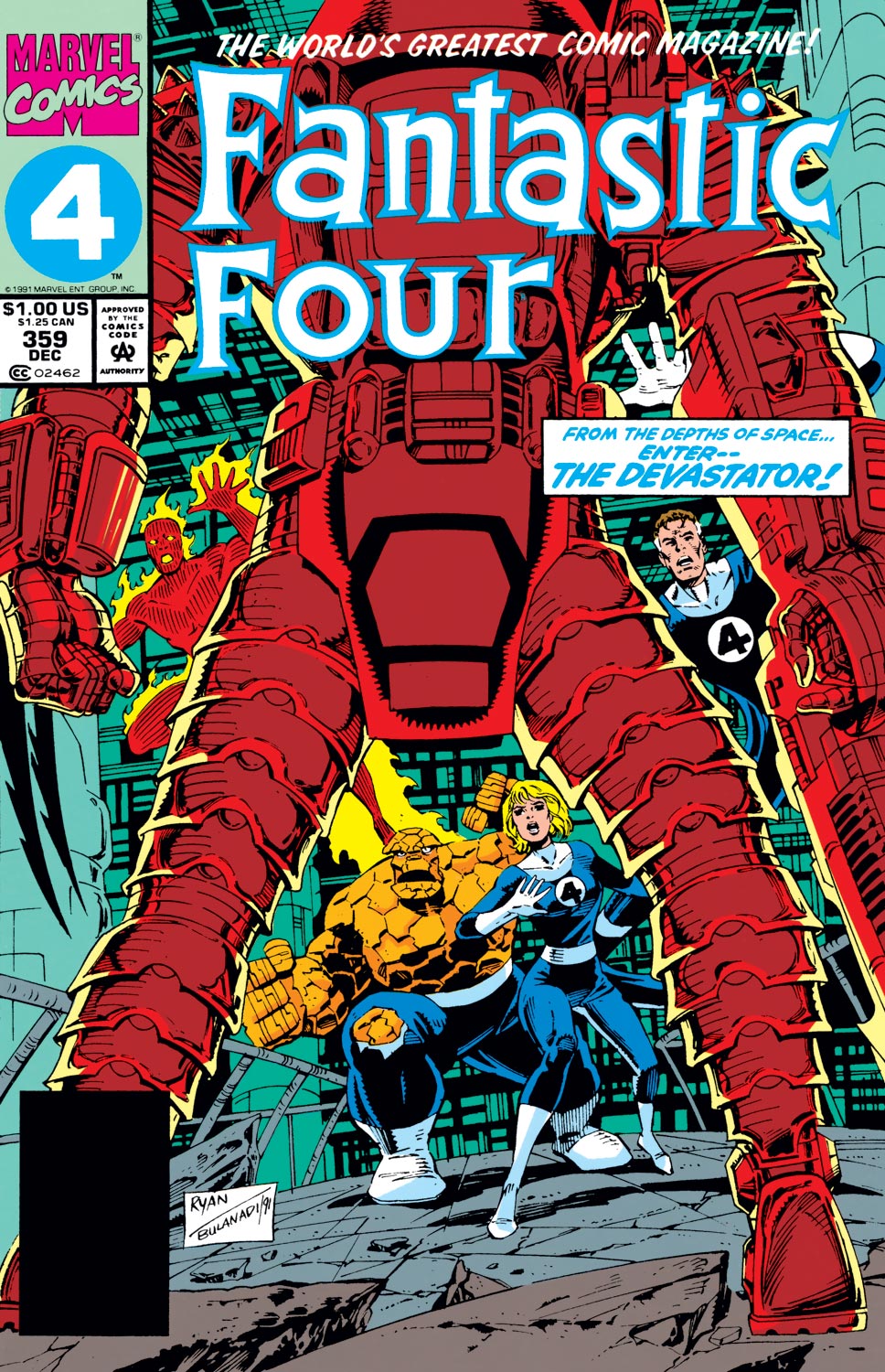 Fantastic Four  [1961] #359 [MAK]