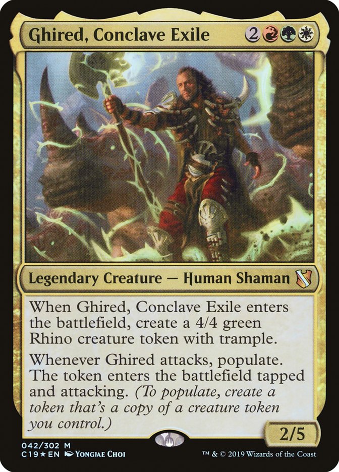 Ghired, Conclave Exile (Commander 2019)