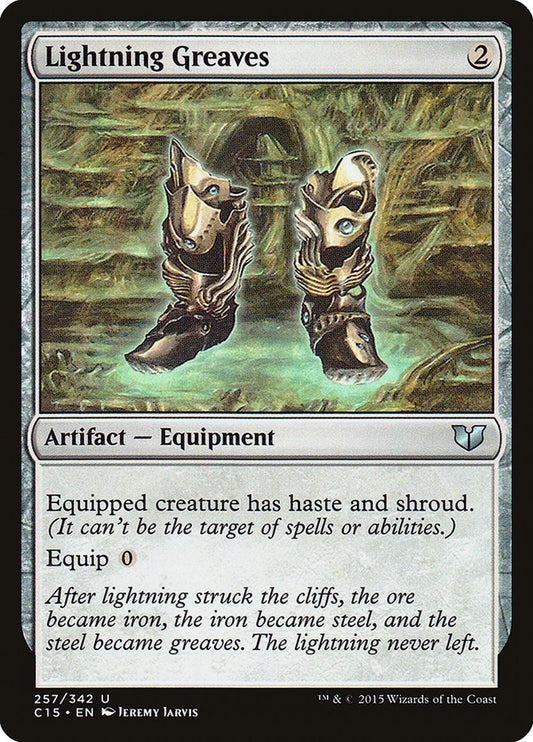 Lightning Greaves (Commander 2015)