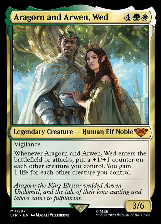 Aragorn and Arwen, Wed (The Lord of the Rings: Tales of Middle-earth)