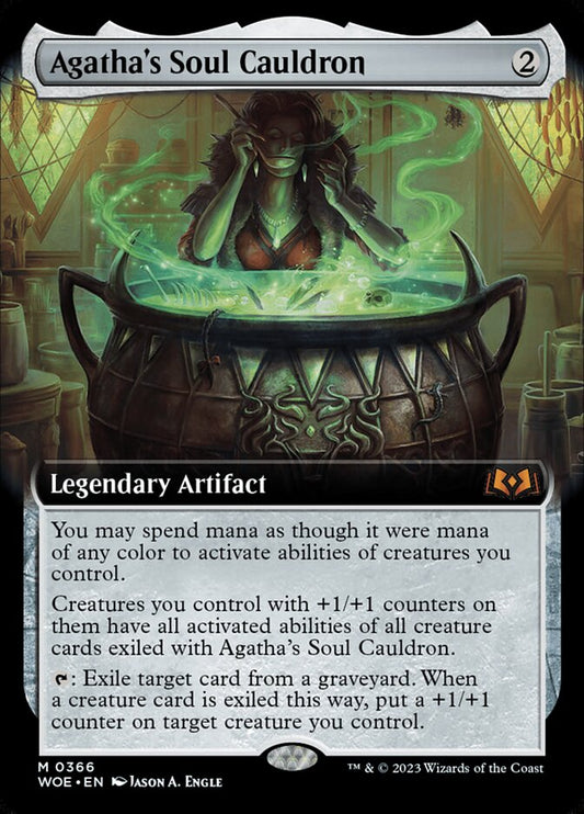 Agatha's Soul Cauldron (Wilds of Eldraine) [Extended Art]