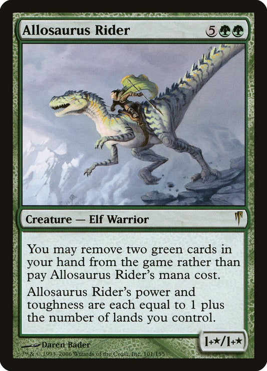 Allosaurus Rider (Coldsnap)