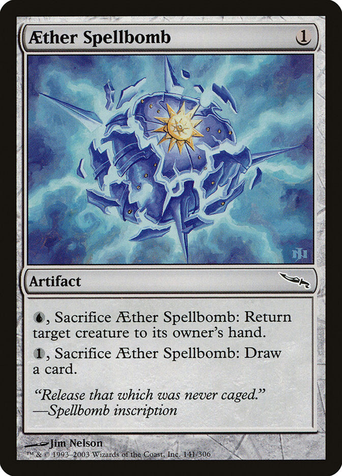 Aether Spellbomb (Mirrodin)