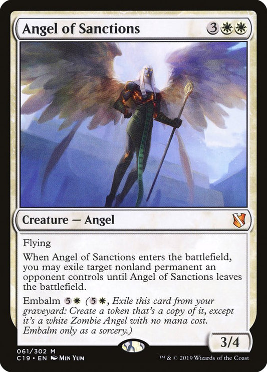 Angel of Sanctions (Commander 2019)