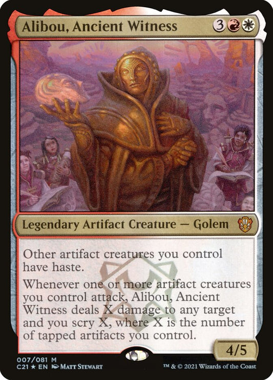 Alibou, Ancient Witness (Commander 2021)