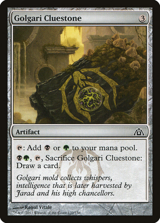 Golgari Cluestone (Dragon's Maze)