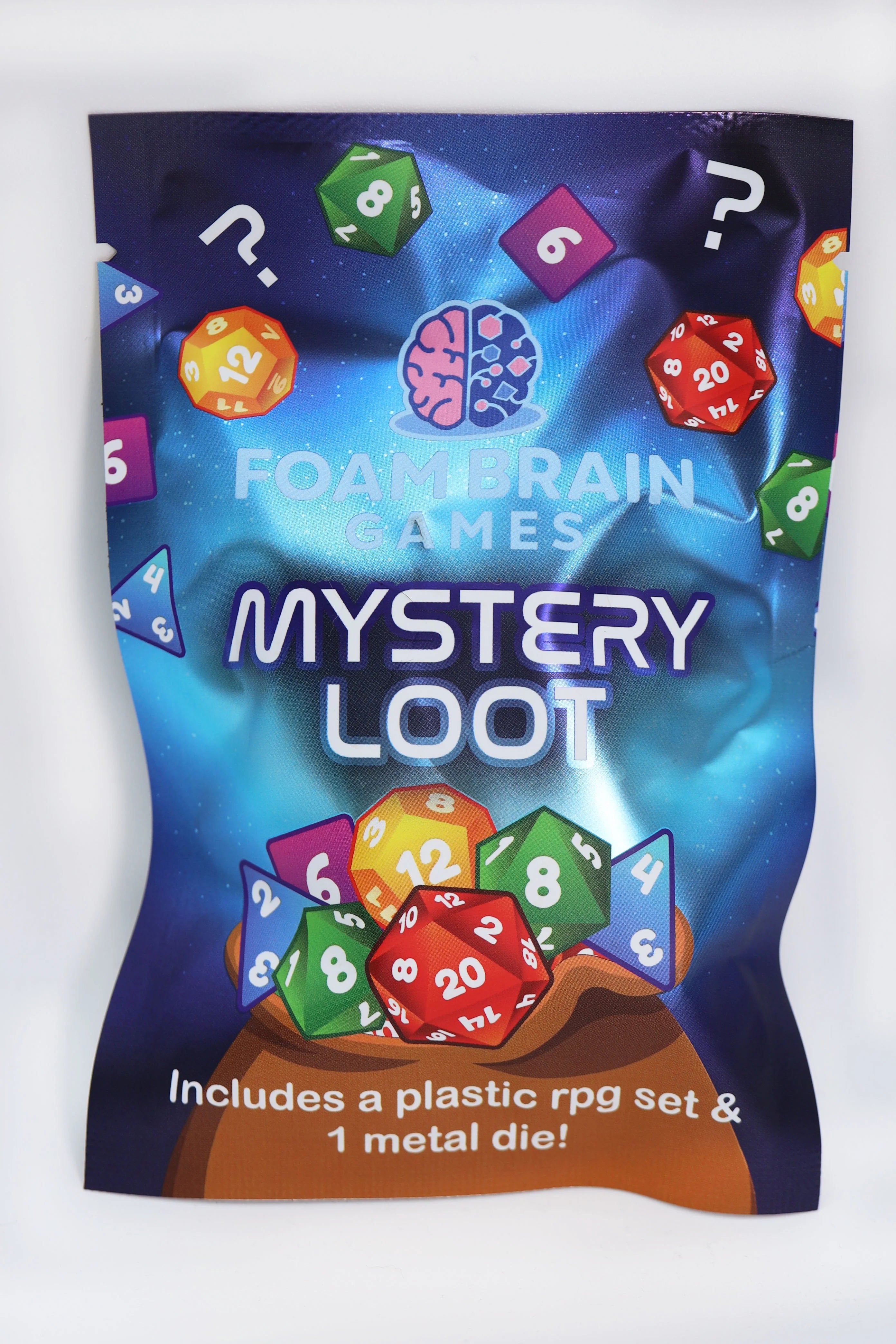 FBG: Mystery Loot: Plastic RPG Dice Set & Bonus Metal Die