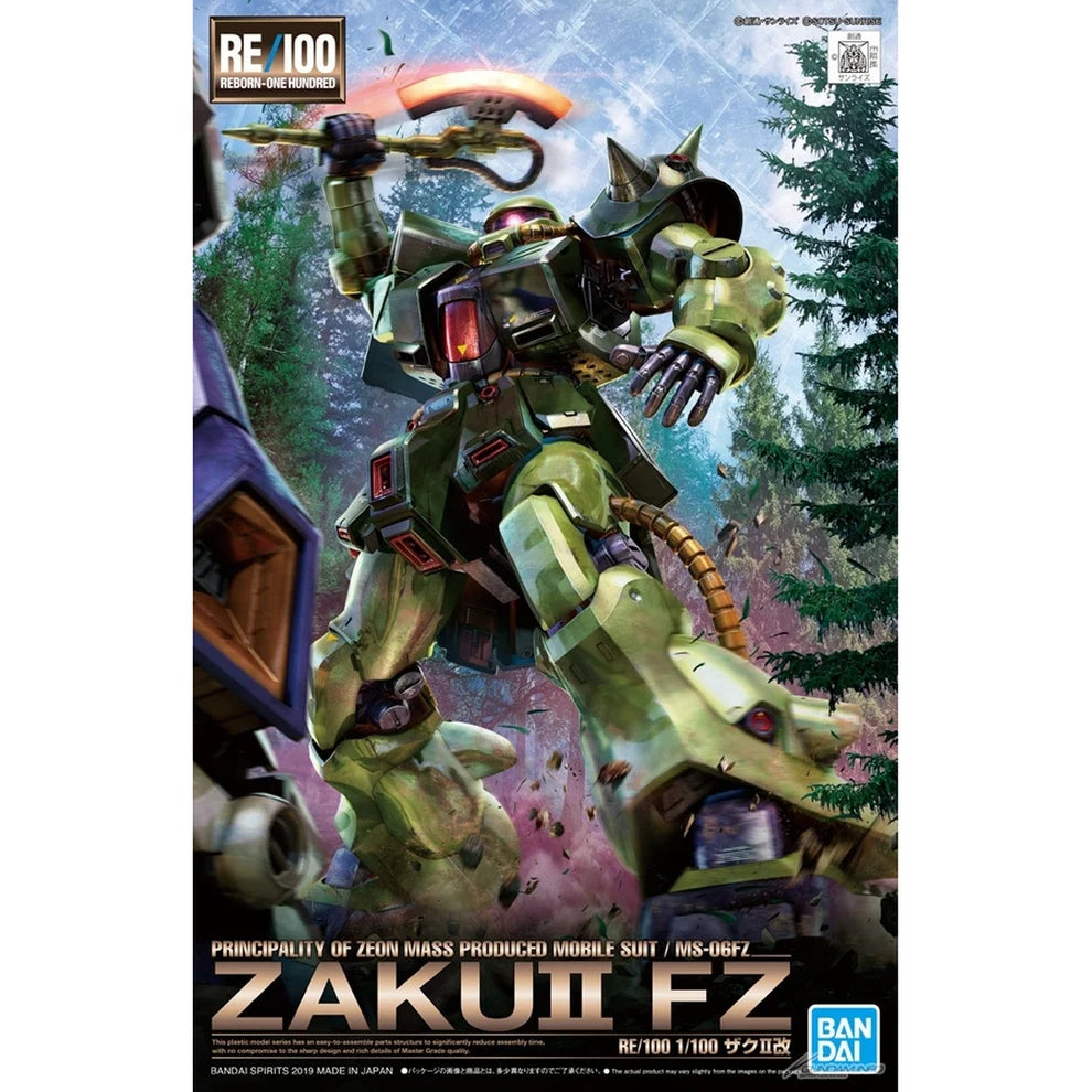 Gunpla: RE/100 Zaku II FZ