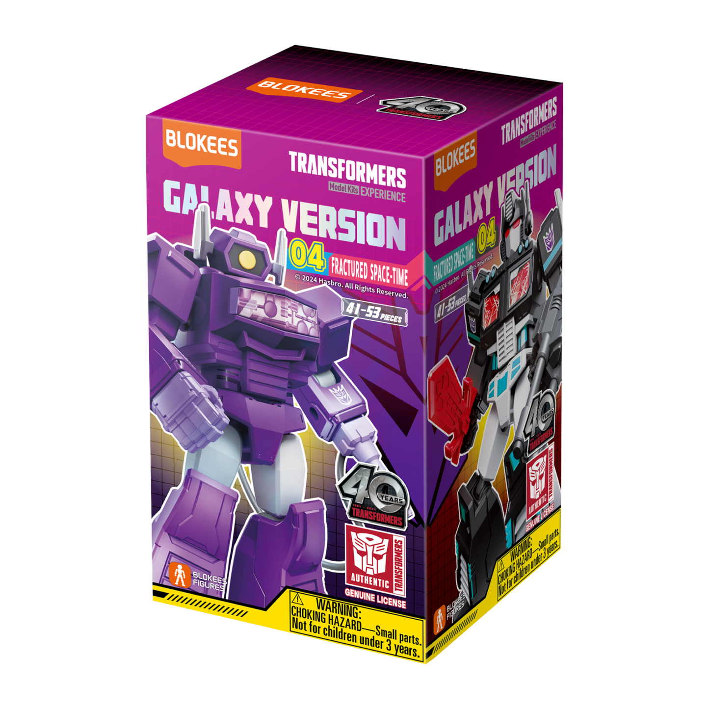 Blokees: Transformers - Galaxy Version 04: Fractured Space-Time Blind Box Pack