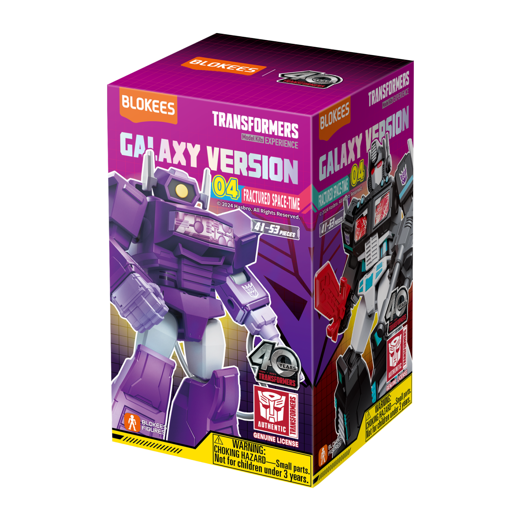 Blokees: Transformers - Galaxy Version 04: Fractured Space-Time Blind Box Pack