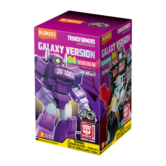 Blokees: Transformers - Galaxy Version 04: Fractured Space-Time Blind Box Pack