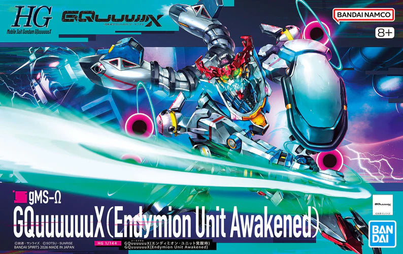 Gunpla: HGGQ gMS-Ω GQuuuuuuX (Endymion Unit Awakened)