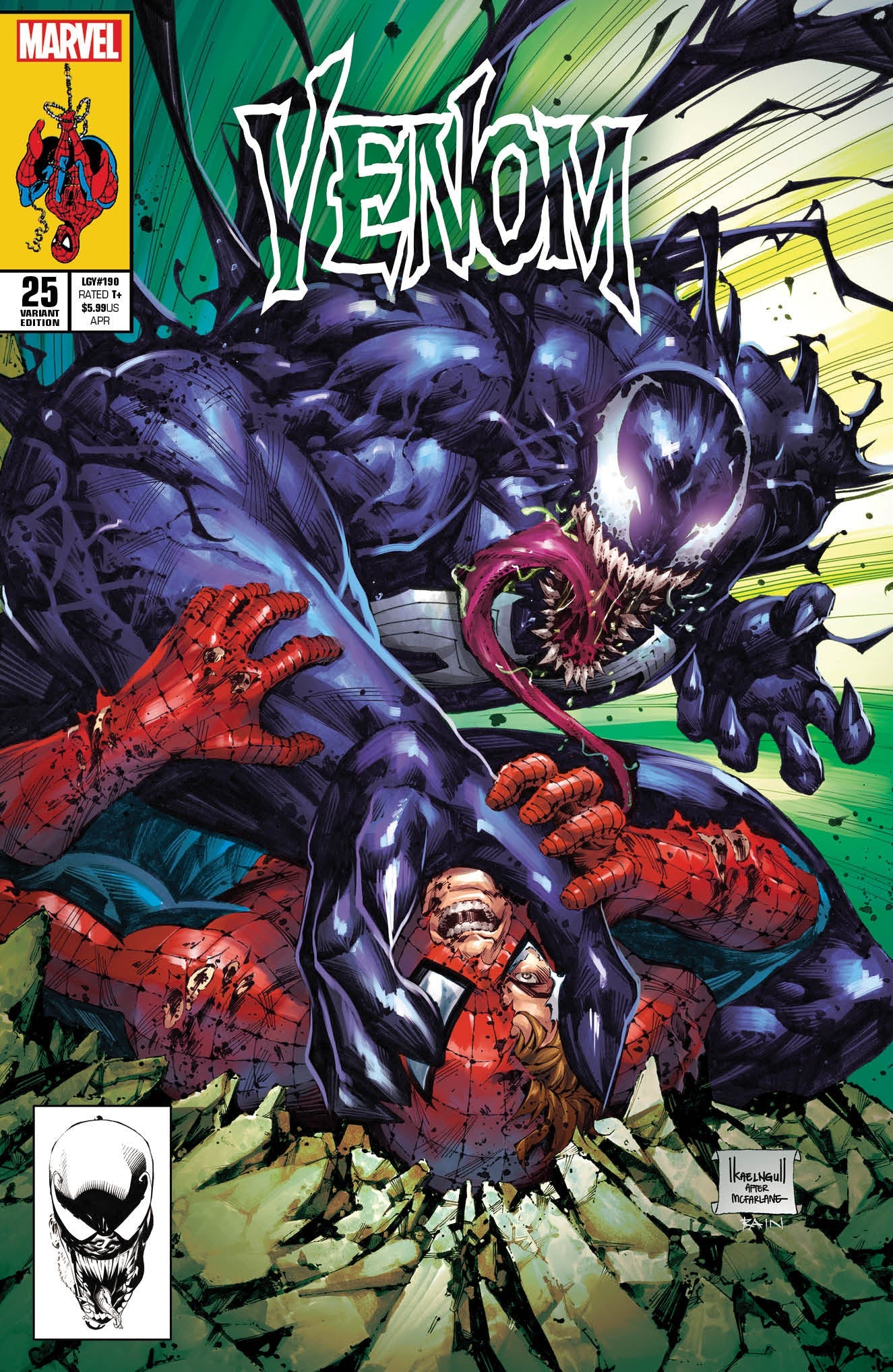 Venom [2018] #25 (Big Time Collectibles Exclusive Kael Ngu Variant)