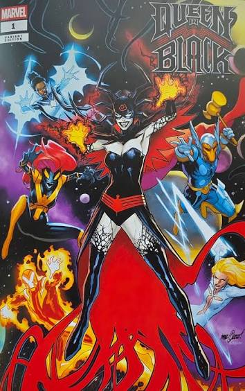 Queen In Black #01 Marquez Hela Variant [Qib]