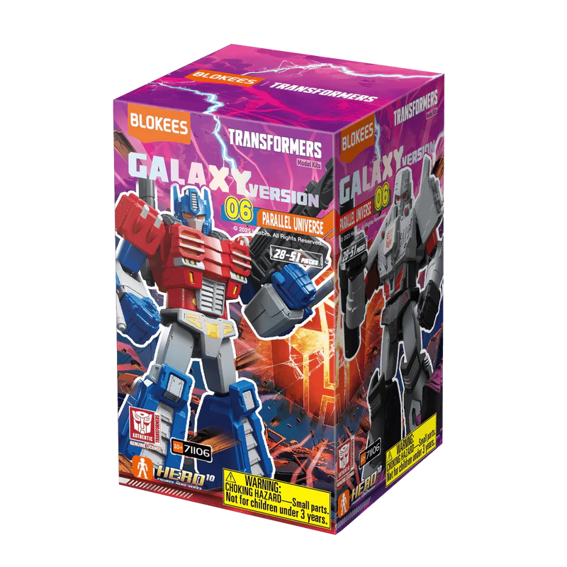 Blokees: Transformers - Galaxy Version 06: Parallel Universe Blind Box Pack