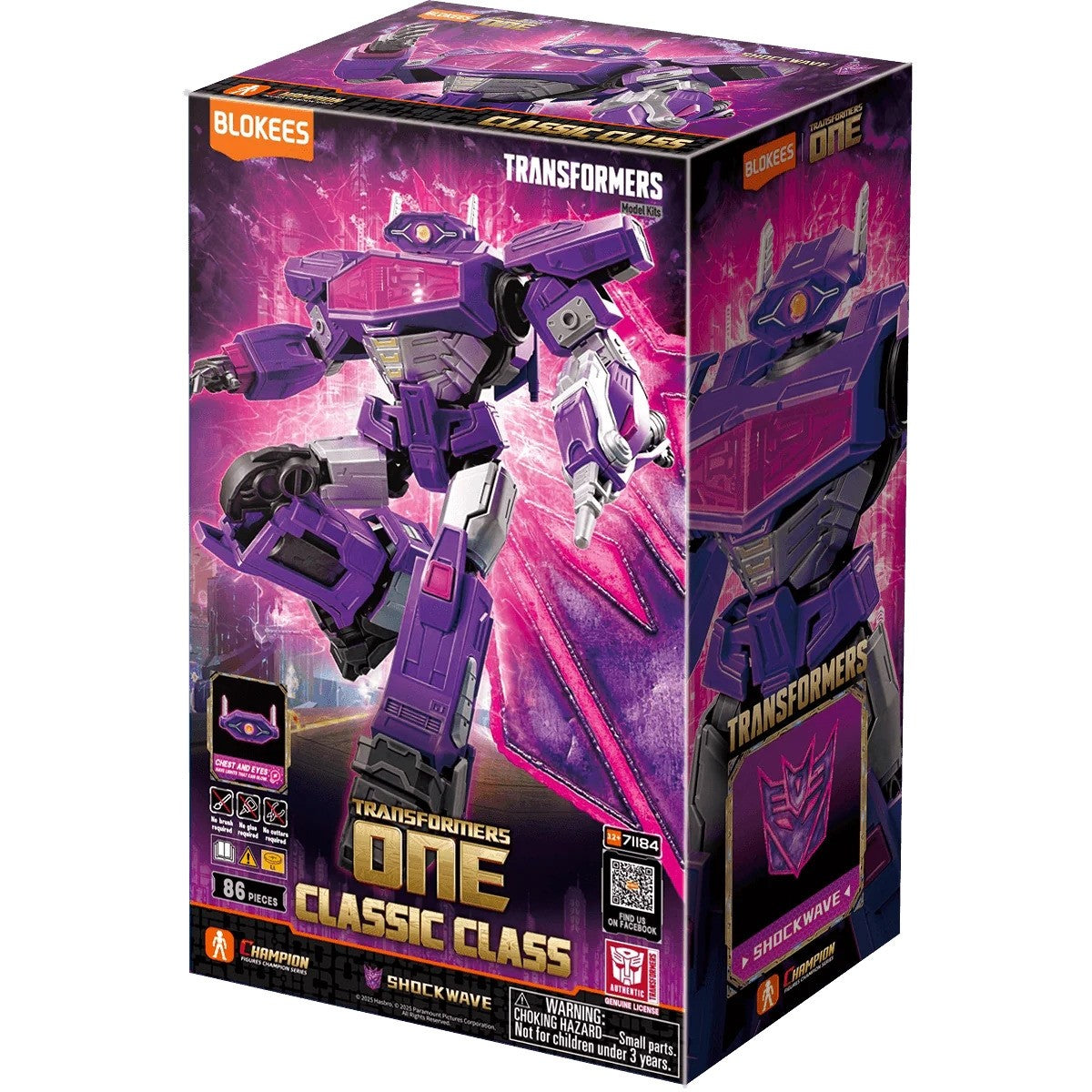 Blokees: Transformers - Classic Class 18: Transformers ONE Shockwave