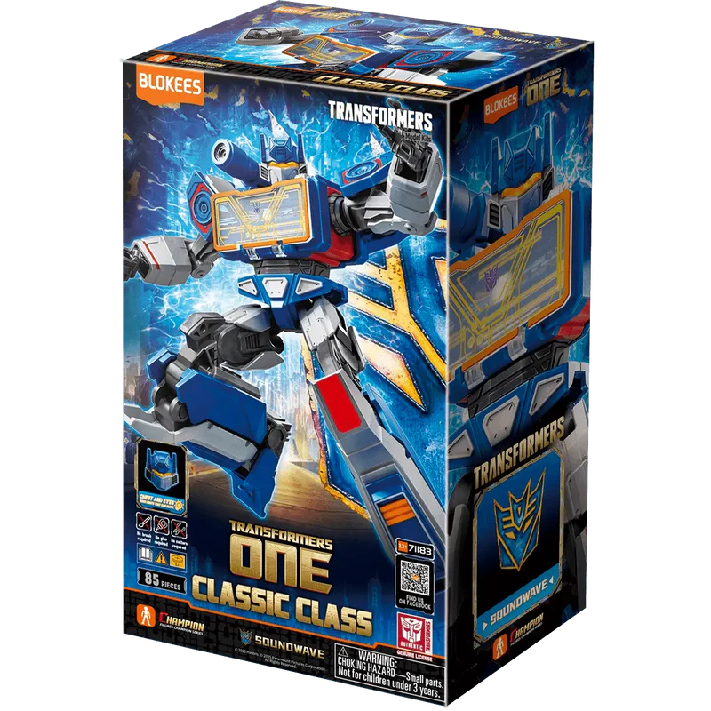 Blokees: Transformers - Classic Class 17: Transformers ONE Soundwave