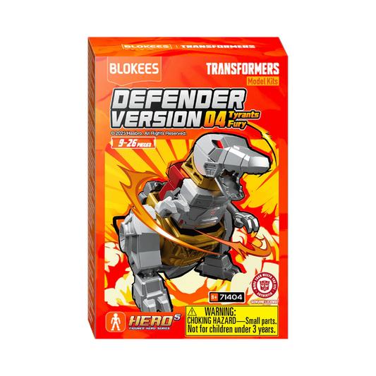 Blokees: Transformers - Defender Version 04: Tyrants Fury Blind Box Pack