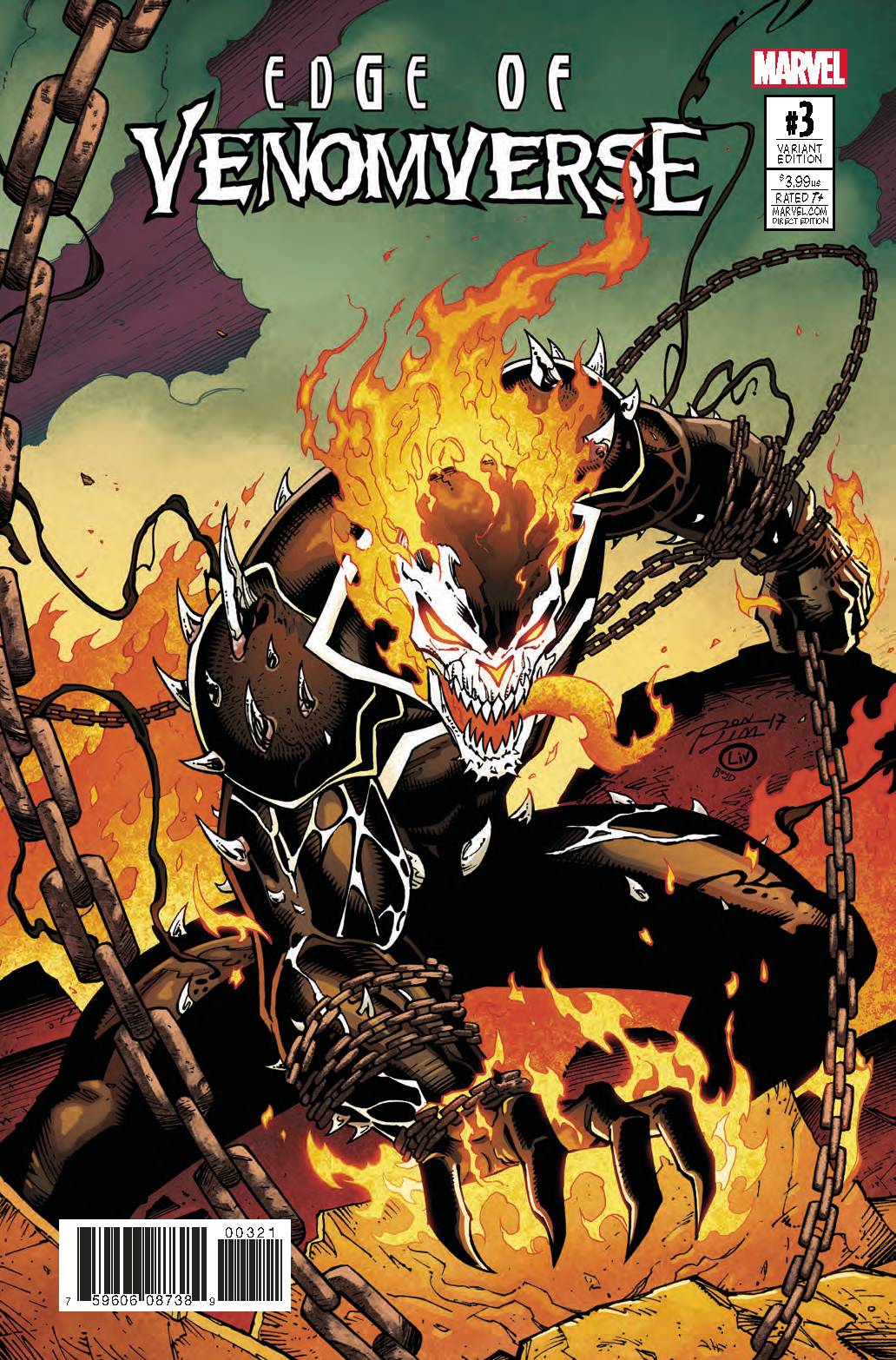 Edge Of Venomverse [2017] #03 (Of 5) (Lim Variant)