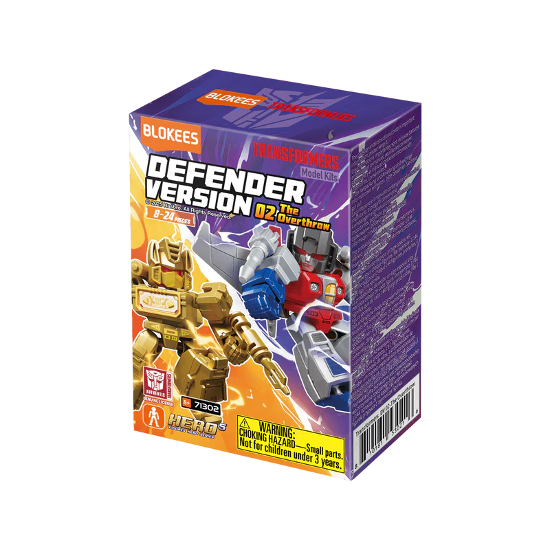 Blokees: Transformers - Defender Version 02: The Overthrow Blind Box Pack
