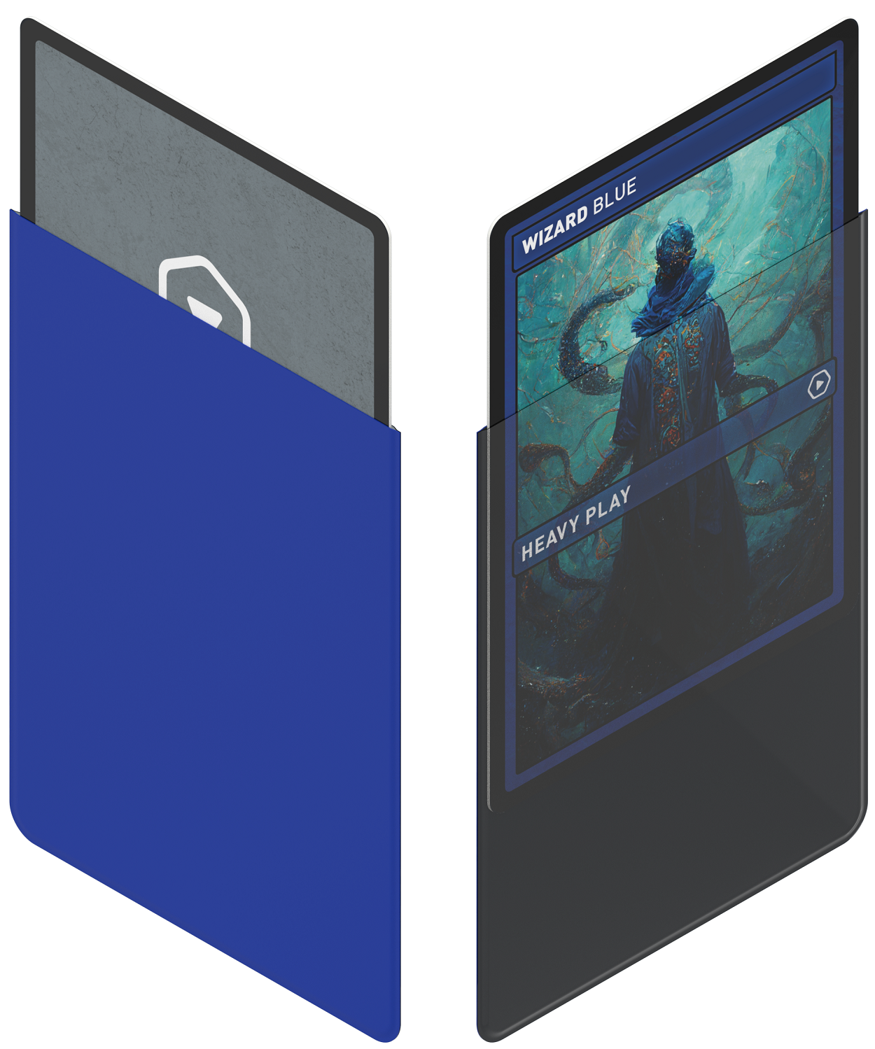 CURV Sleeves Standard: Wizard Blue [100 pack]