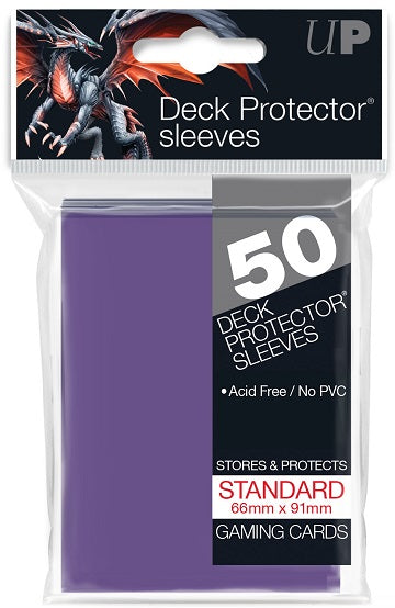 Ultra PRO: Deck Protector Pack - Purple Solid [50 sleeves]