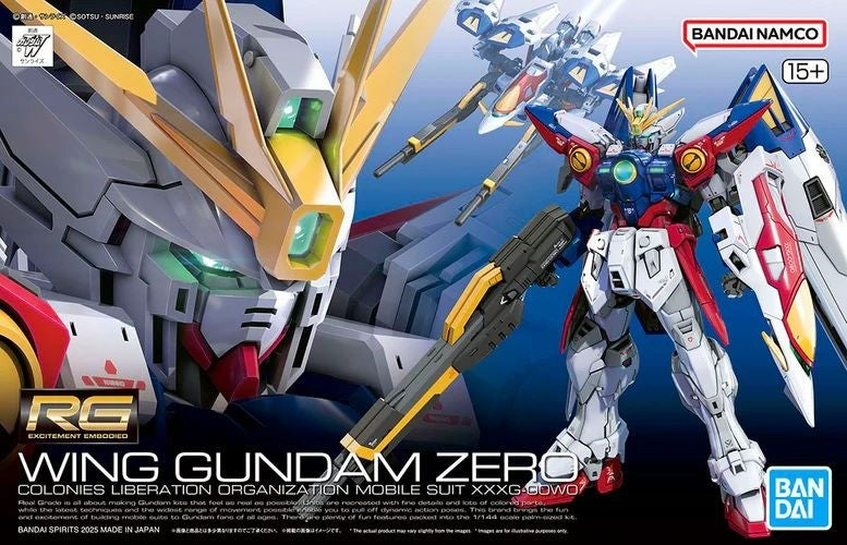 Gunpla: RG XXXG-00W0 Wing Gundam Zero