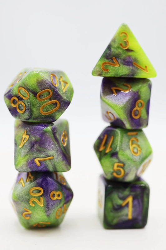FBG: Royal Viper Polyhedral 7-Dice Set