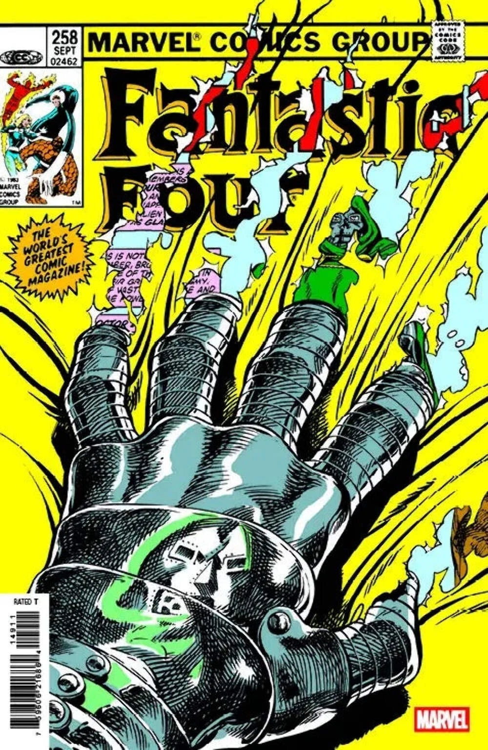 Fantastic Four [1961] #258 [616 Blind Bag Facsimile]