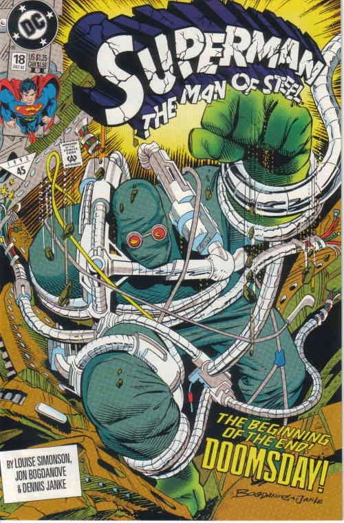 Superman: The Man of Steel [1991] #018 [2nd Print]