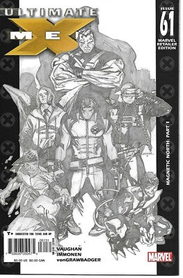 Ultimate X-Men [2001] #61 (Retailer Incentive Copiel Sketch Variant)