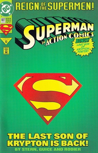 Action Comics [1938] #0687 (Die-Cut Cover)
