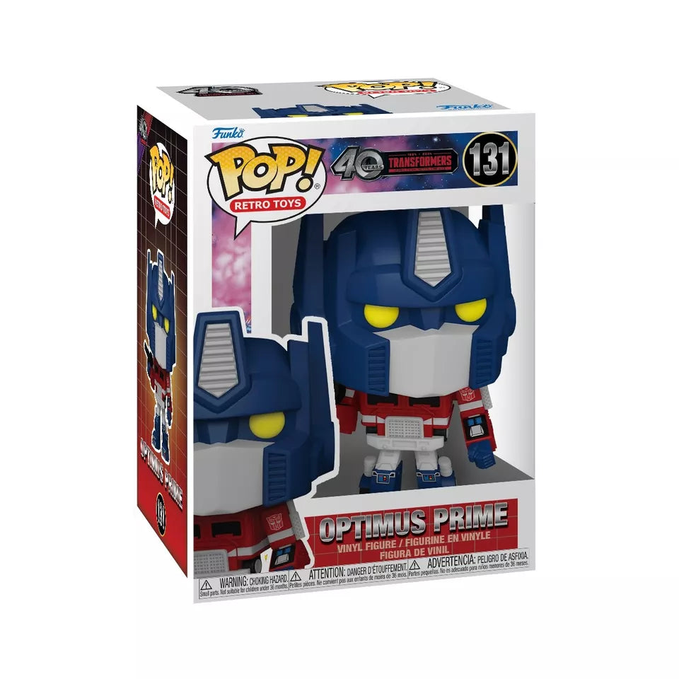 Funko Pop!: Transformers: Retro Toys: Optimus Prime (131)