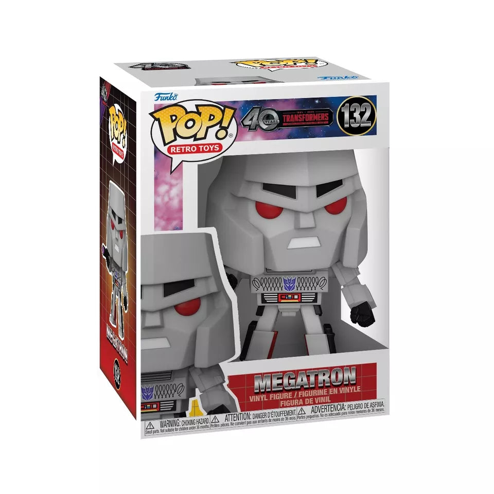 Funko Pop!: Transformers: Retro Toys: Megatron (132)