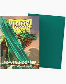 Dragon Shield: Matte Dual - Power & Copper [100 Pack]