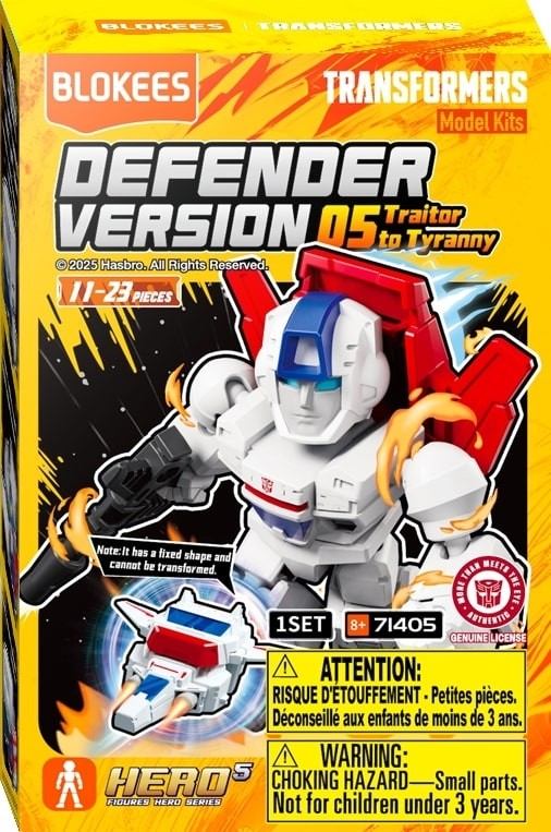 Blokees: Transformers - Defender Version 05: Traitor to Tyranny Blind Box Pack
