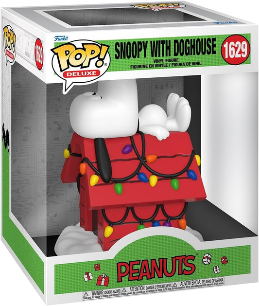 Pop Deluxe Snoopy with Doghouse Vinyl Figure