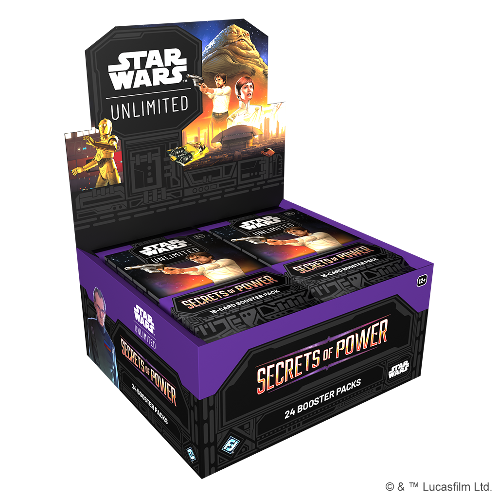 Star Wars: Unlimited - Secrets of Power Booster Display [24 packs]