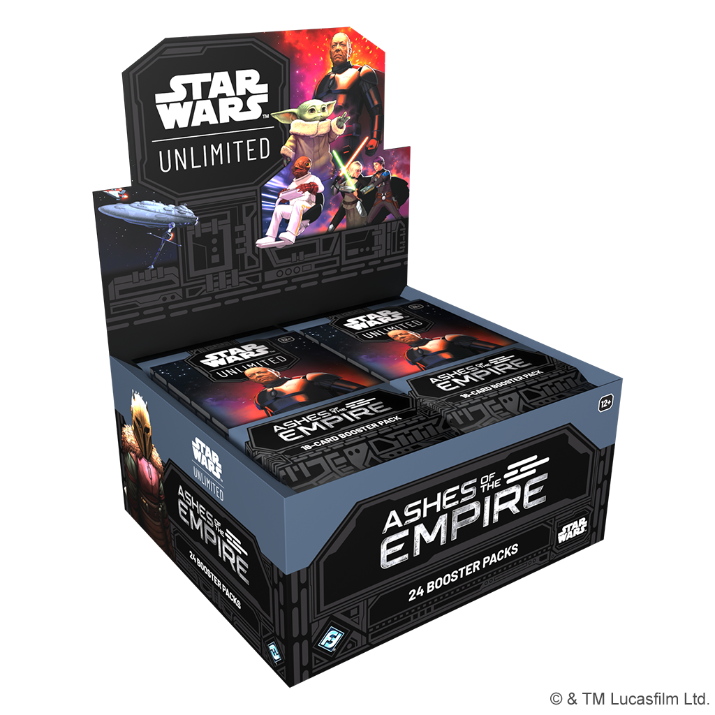 Star Wars: Unlimited - Ashes of the Empire Booster Display [24 packs]