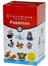 Nanoblock Pokemon Normal Type 6pc Block Set