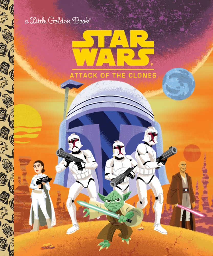 Star Wars Little Golden Book Attack Of Clones