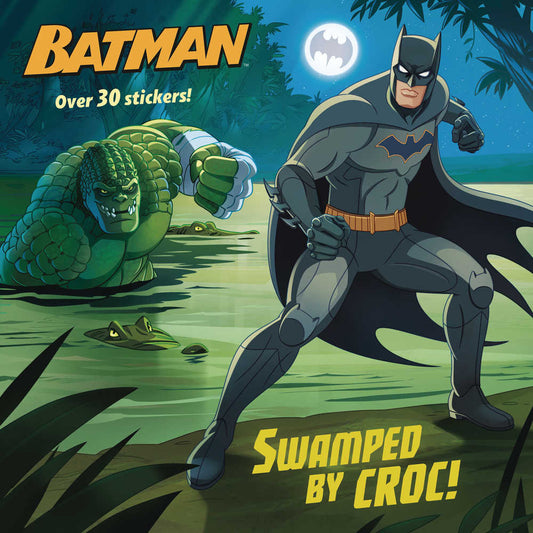 DC Super Heroes Batman Swamped By Croc Pictureback