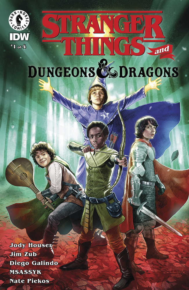 Stranger Things / Dungeons & Dragons: Crossover #1 (C) Galindo