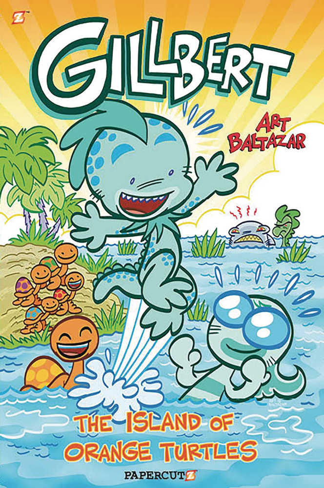 Gillbert Little Merman Graphic Novel Volume 04 Island Of Orange Turtles (C