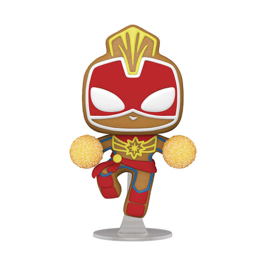 Pop Marvel Holiday Captain Marvel Vinyl Figure