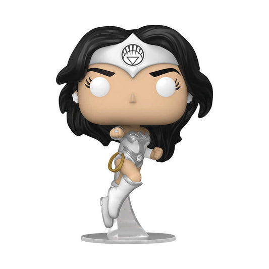 Pop Heros Wonder Woman 80th White Lantern Wonder Woman Figure (